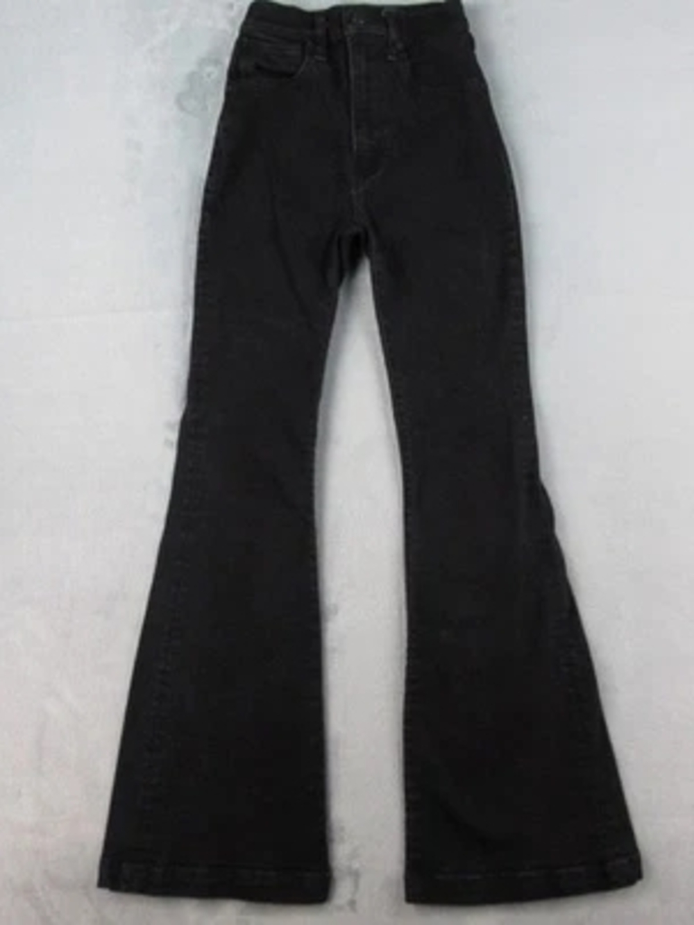 Black High-Waist Flared Women’s Jeans